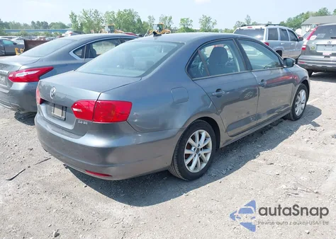 2012 Volkswagen Jetta 2.5L Se from USA, damaged, VIN 3VWDP7AJ3CM309148